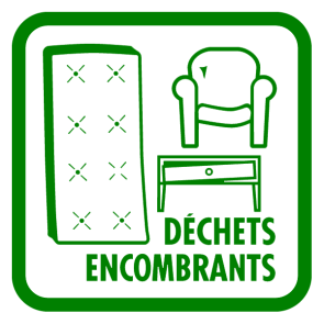 Déchets encombrants type matelas, fauteuils, meubles