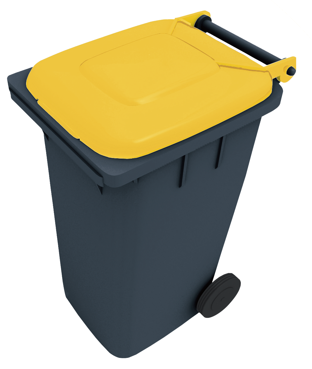 Poubelle jaune